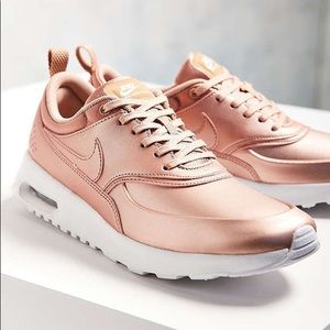 Nike Air Max Thea Sneakers in Rose Gold